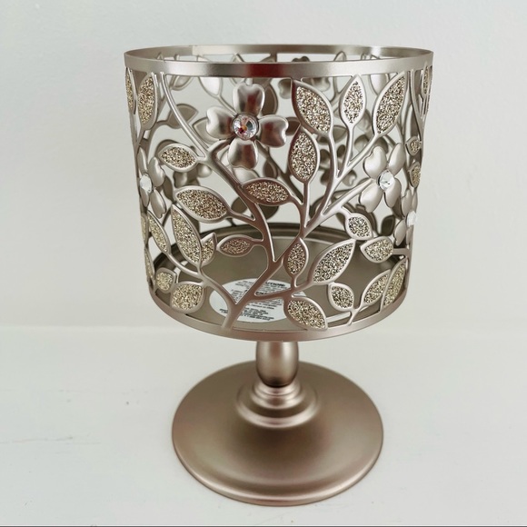 Bath & Body Works Other Bbw Bath Body Works Dogwood Silver 3 Wick